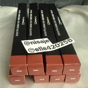 MAC Whirl ***EIGHT*** Lip Liners Set Price Is FIRM